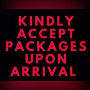 🖤 Kindly Accept Packages 🖤